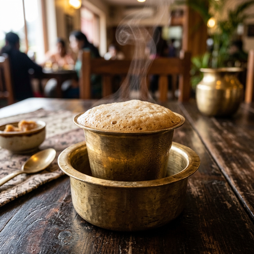 South Indian Filter Coffee and tea