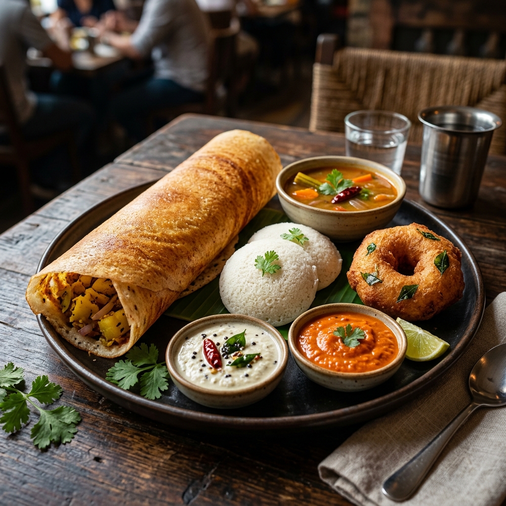 Sizzling Dosa and Idlis GFC style