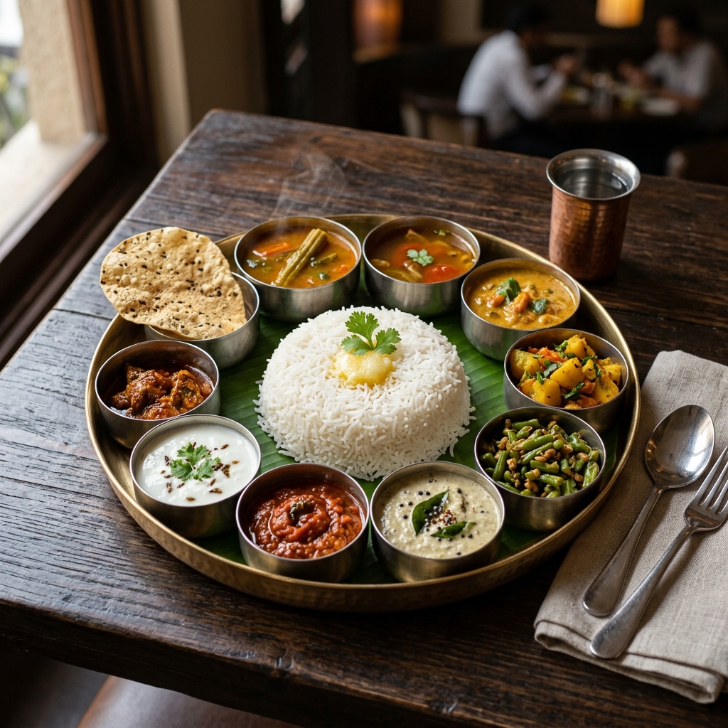Traditional South Indian Veg Meals